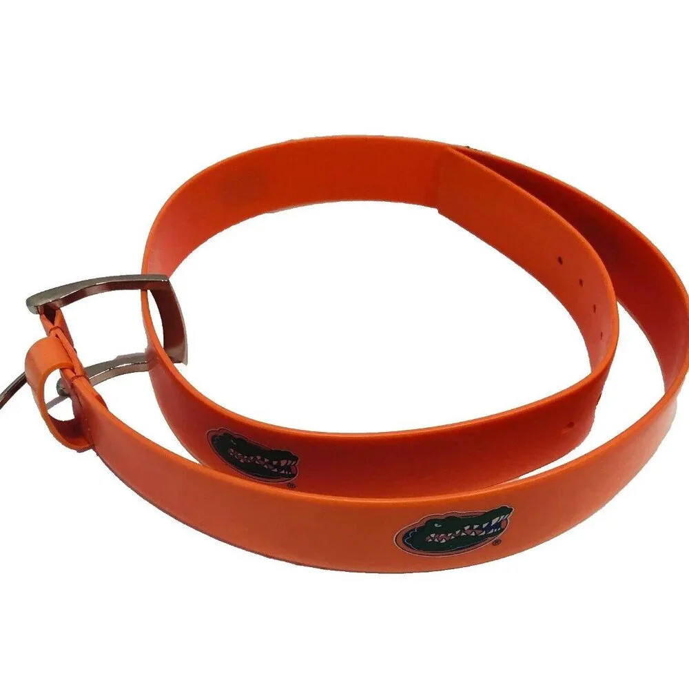 NWOT University of Florida Gators Belt Men's  UF‎ 1.75 Wide x 45 Orange PVC